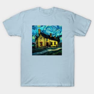 Starry Night Over Godric's Hollow T-Shirt